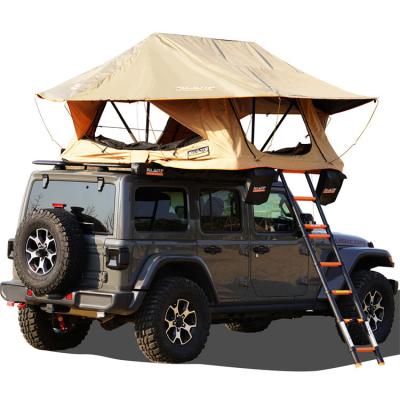 China Car 4x4 Car Roof Top Tent 3-4 Person Outdoor Foldable Aluminum Roof Top Tent Shell Camping Tent Straight Type High Quality Foldable Aluminum Soft Top Tent for sale