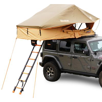 China Extended Type Custom Outdoor Roof Top Tent 4x4 Offroad Waterproof Large Capacity Extended Soft Shell Roof Top Tent For Sale for sale