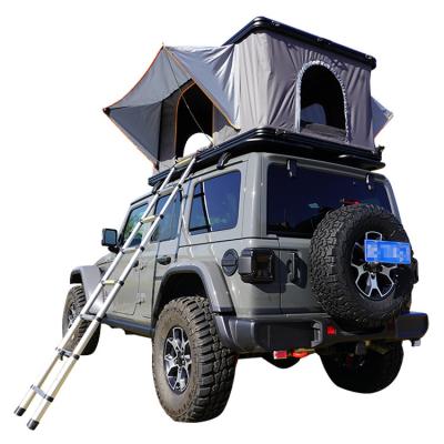 China Camouflage/Field Game New Arrivals Manufacturer Roof Top 4x4 Four-Season Tent Waterproof Shell Rooftop Roof Top Tent Aluminum Hard Foldable for sale