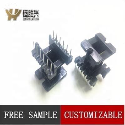 China Shenzhen Industrial Manufacturers BakelitEE33 Vertical 6 +6 Transformer Coil Plastic Coil Magnet For Transformer for sale