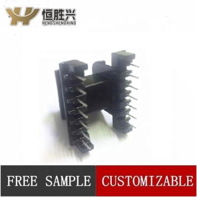 China EE/EI40 Phenolic Pin 7+7Phenolic Horizontal Transformer Coil Coil Coil Case for sale