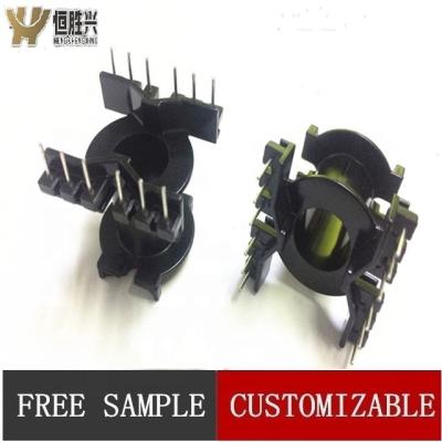 China Supply PQ3220 pin6+6 baffle high frequency bakelite coil high frequency transformer coil needle array widening custom for sale