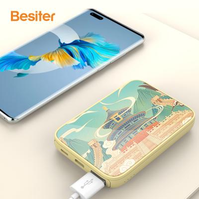 China High Quality Portable Ultra Thin Slim Type-C USB C Port Power Bank 5000mAh Indoor Outdoor Factory Charger Power Banks for sale