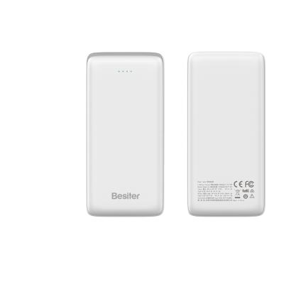 China Dongguan Factory BST-01033 Charging Power Banks 20000mAh High Capacity Portable Charger Power Bank Mini Fast Bank Besiter Size for sale