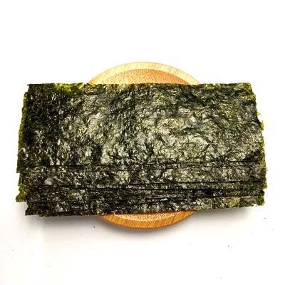 China Gold Japanese Yaki Roasted Seaweed Hand Roll Sushi Nori Full Sheets 1/7 Cut For Sushi Bar for sale