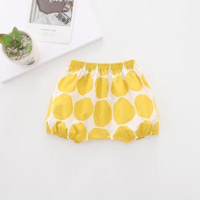 China Logo Breathable Fashion Round Pattern Custom Made High Quality Wholesale QUICK DRY 100 Cotton Pants For Baby Boy Girls for sale