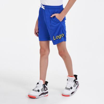 China Custom Anti-Wrinkle Quick Dry Basketball Shorts Full Custom Logo Sublimation Printed 100% Polyester Mesh Shorts Kid for sale