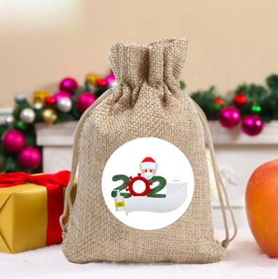 China 100%Cotton Amazon Hot Selling Large Size Canvas Santa Bag For Christmas Gifts Packing for sale