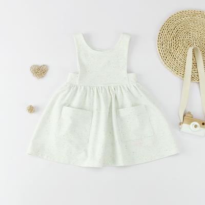 China Viable Baby Sleeveless Newborn Infant Dress In Casual Pinafore Dress Spring And Summer Baby for sale