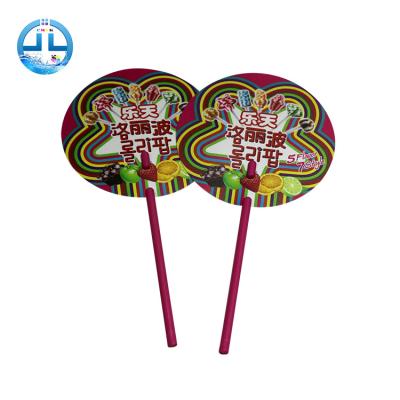 China Printable Cheap Unique China PP Manufacture Logos Hand Fan Advertising Wand Handle PP Hand Fan for sale