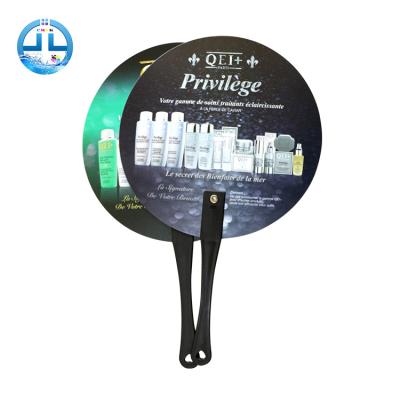 China China High Quality Promotional Plastic PP Hand Fan Decorative PP Hand Fan With Your Design Printing for sale