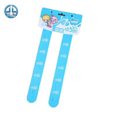 China Convenient Flexible Plastic PP Hanging Clip Strip Supermarket Display Clip Strip for sale