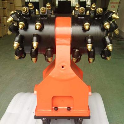 China Construction worksÂ   Excavator Parts Hydraulic Cross Drum Cutter for sale