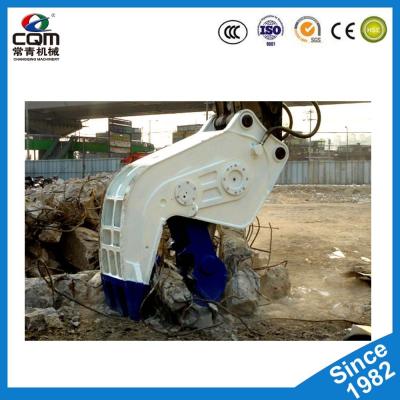 China Hydraulic Concrete Demolition Tools Shear For Excavator CQM-15S for sale