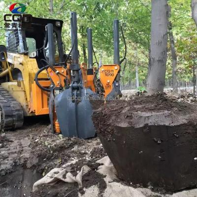 China USD garden shovel tree transplanting machine in used in excavators and skid steer loaders for sale