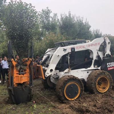 China Farms Tree Transplanter Machine For Skid Beef Loader for sale