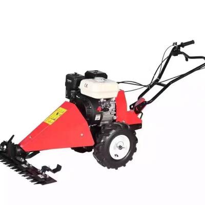 China Height Adjustable Grips Safety Hand Push Gasoline Grass Brush Cutter for sale