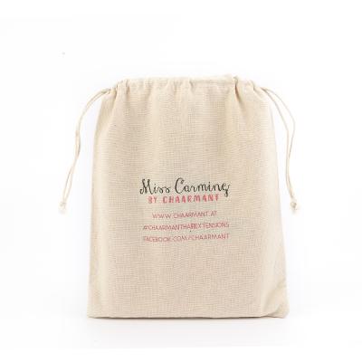 China Wholesale Eco-Friendly Cotton Drawstring Bag Small Pouch Cotton Gift Bag Drawstring for sale