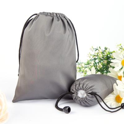 China Good Quality Eco - Friendly Promotional Various Cosmetic Bag Black Drawstring Favor Bags for sale