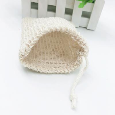 China Eco - Friendly Natural Drawstring Mesh Organic Color Soap Saver Bag for sale