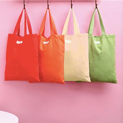 China Eco - Friendly Custom Printed Cotton Canvas Simple Grocery Tote Bag for sale