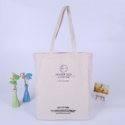 China Eco-friendly Promotional OEM Printed Shopping Bag Cheap Organic Cotton Canvas Custom Tote Bag for sale