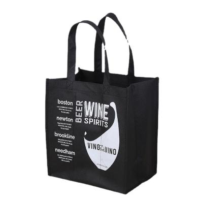 China Cheap Recyclable Woven Fabric Eco - Friendly Shopping Tote Non Woven Bag Printing PP Carry Shopping Bags Non for sale