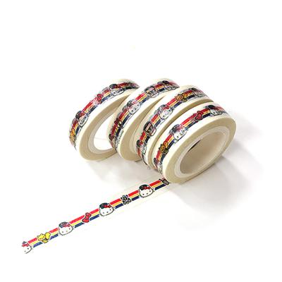 China Waterproof Decorative Washi Adhesive Tape Decorative Colorful Masking Tape for DIY Craft Packaging for sale