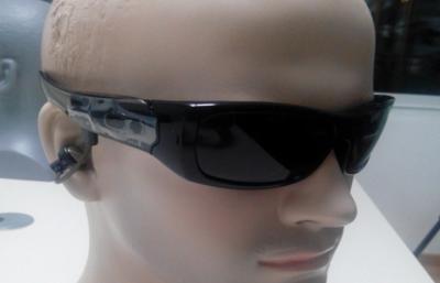 China Remote Control Grilamid TR90 Frame Wifi Camera Glasses / Video Recording Glasses for sale