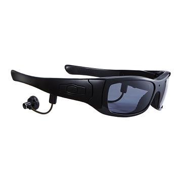 China Small Hidden Camera Glasses HD With Build-in 8GB SD / TF Card For Music And Call for sale