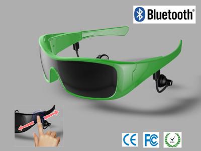 China Outdoor Sporter Headphone Bluetooth Headset Sunglasses With Moblie / Women Eyewear for sale