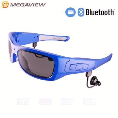 China Sport Gadgets Wireless Bluetooth Camera Glasses With Rechargable Battery for sale