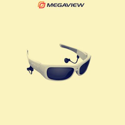 China 5.0 Mega Pixels Color CMOS Sport Camera Glasses For Video , Music And Call for sale