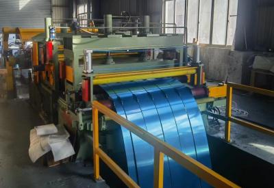 China 8mm Thick 1800mm Galvanized Metal Coil Slitting Machine 80M/Min High Efficiency for sale