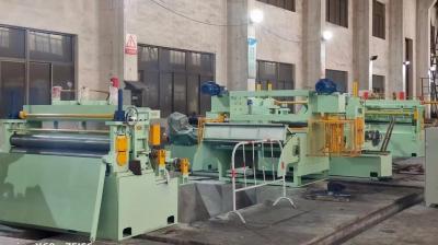 China 2000mm Wide Heavy Gauge Slitting Line Q235 Carbon Steel With 20m/Min Speed for sale