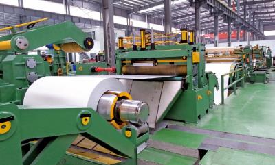 China Galvanized Thick Sheet Metal Coil Slitter Machine For Structural Steel Fabrication for sale