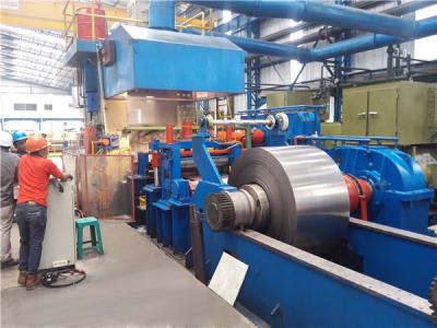 China 3mm 4 Hi Reversible Cold Rolling Mill Machine For Low Alloy Strip With Mechanical Screwdown for sale