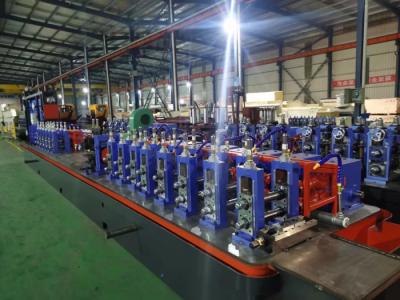 China 60m/Min 114mm High Frequency Welded Tube Mill Line With 300KW Solid State HF Welder for sale