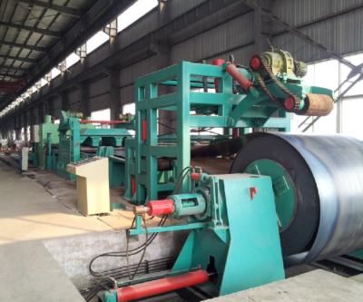 China 16×2500mm Metal Cut To Length Coil Line 11 Roller Leveler Cut To Length Line for sale