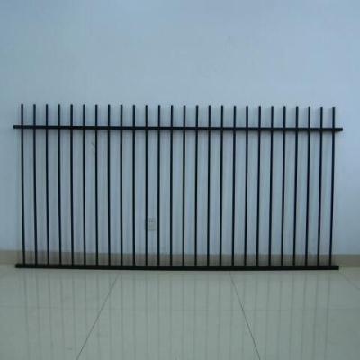 China Easily Assembled Aluminum/Galvanized Steel Security Yard/House/School/Factory/Garden/Lawn/Bridge/Border Pressed Spear Top Fence for sale