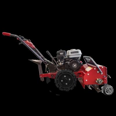 China 2022 Hot Selling Gasoline Plow Tiller Cutting Orchard Small Grass Surrounding Multifunctional Weeding Ditch Cultivator for sale