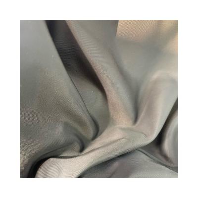 China Water Resistant PU Coating Satin Like Memory 75D*150D 100% Recycle Polyester Fabric For Wind Jacket Coat Breaker for sale