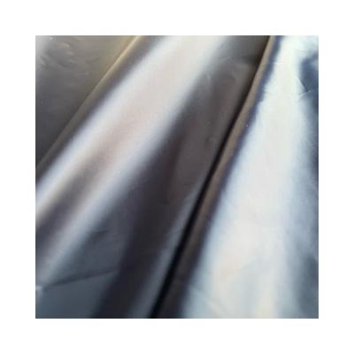 China Water Resistant 20D/24F Eco-friendly 100% PVC Block Polyester Plain Wax Coated Lightweight Fabric Jacket Fabric for sale