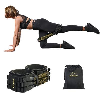 China Size& Adjustable Resistance Exercise Bands Custom Booty Resistance Bands Set with Instruction Guide and Carry Bag for sale