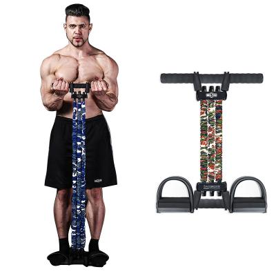 China High Quality Comfortable Yoga Fitness Machine Pedal Stretcher Sit Up Aids Expander With Resistance Band for sale