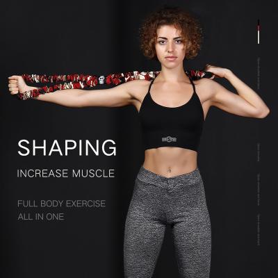 China Innstar Fitness Equipment Red Latex Factory Resistance Band 8 Shape Elastic Rubber Tube for sale