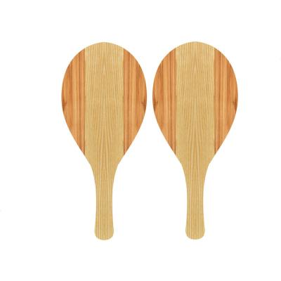 China Wholesale custom made fashion beach tennis high quality all wood paddle/racket/racket outdoor game for sale