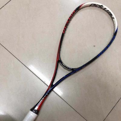 China Sports Enthusiasts Wholesale Custom High Quality One Piece Graphite/Carbon Fiber Compound Squash Racquet for sale