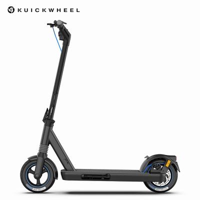 China 2021 Kuickwheel 250W Unisex Foldable Portable Electric Scooter For Adult With IPX5 Waterproof 10 Inch Tires for sale