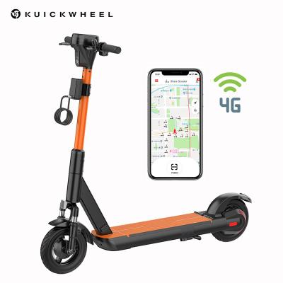 China 2021 Unisex New Rental Sharing Electric Scooter 4G IoT GPS APP Switchable Dockless Two Wheel Kick Battery CE Certificate for sale